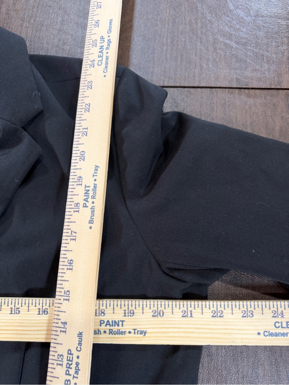 Merona Black Women's Tailored Blazer Jacket Sz XL. - Picture 4 of 7